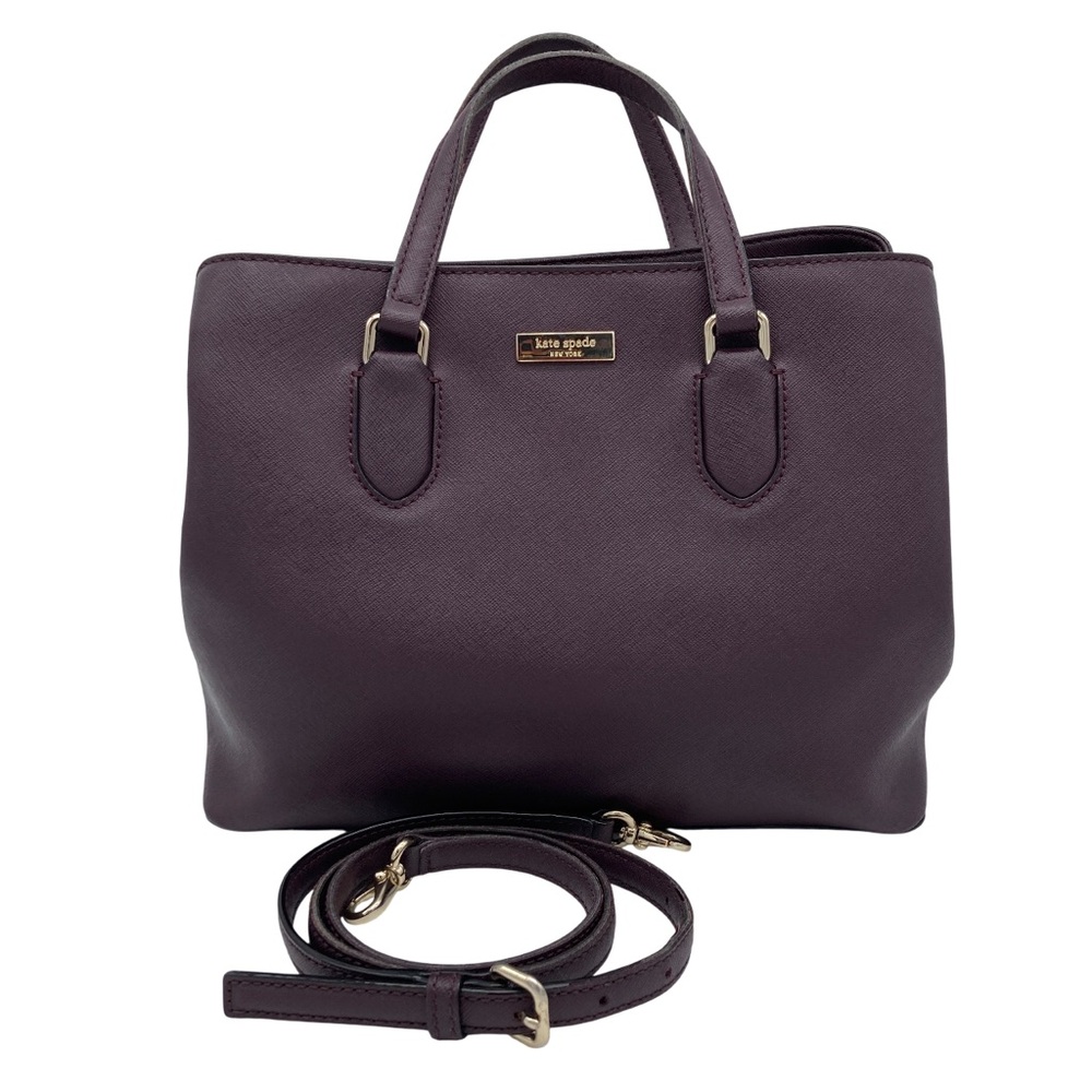 Kate Spade Laurel Way Evangelie Saffiano Leather Bag with Crossbody Strap
